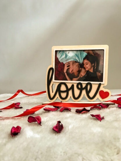 Cornice portafoto in legno | San Valentino | Love | Anniversario