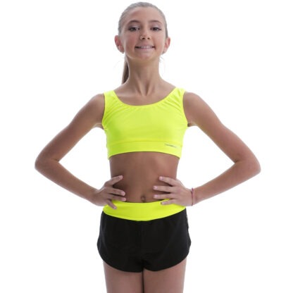 Top Funny giallo  fluo   -    tg.  S