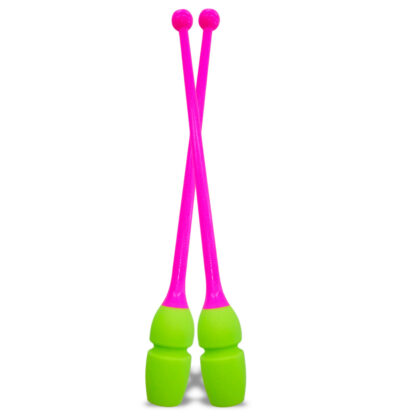 Clavette ad incastro Masha 40,50 cm - Rosa fluo/Verde lime